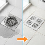 Adhesive Hair Catcher Stickers for Shower Set