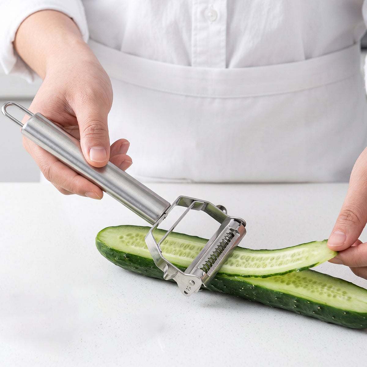 Stainless Steel Vegetable Peeler & Fruit Slicer Tool