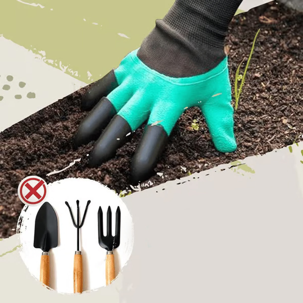 Gardening Claw Protective Gloves
