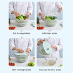 3-in-1 Salad Spinner Set