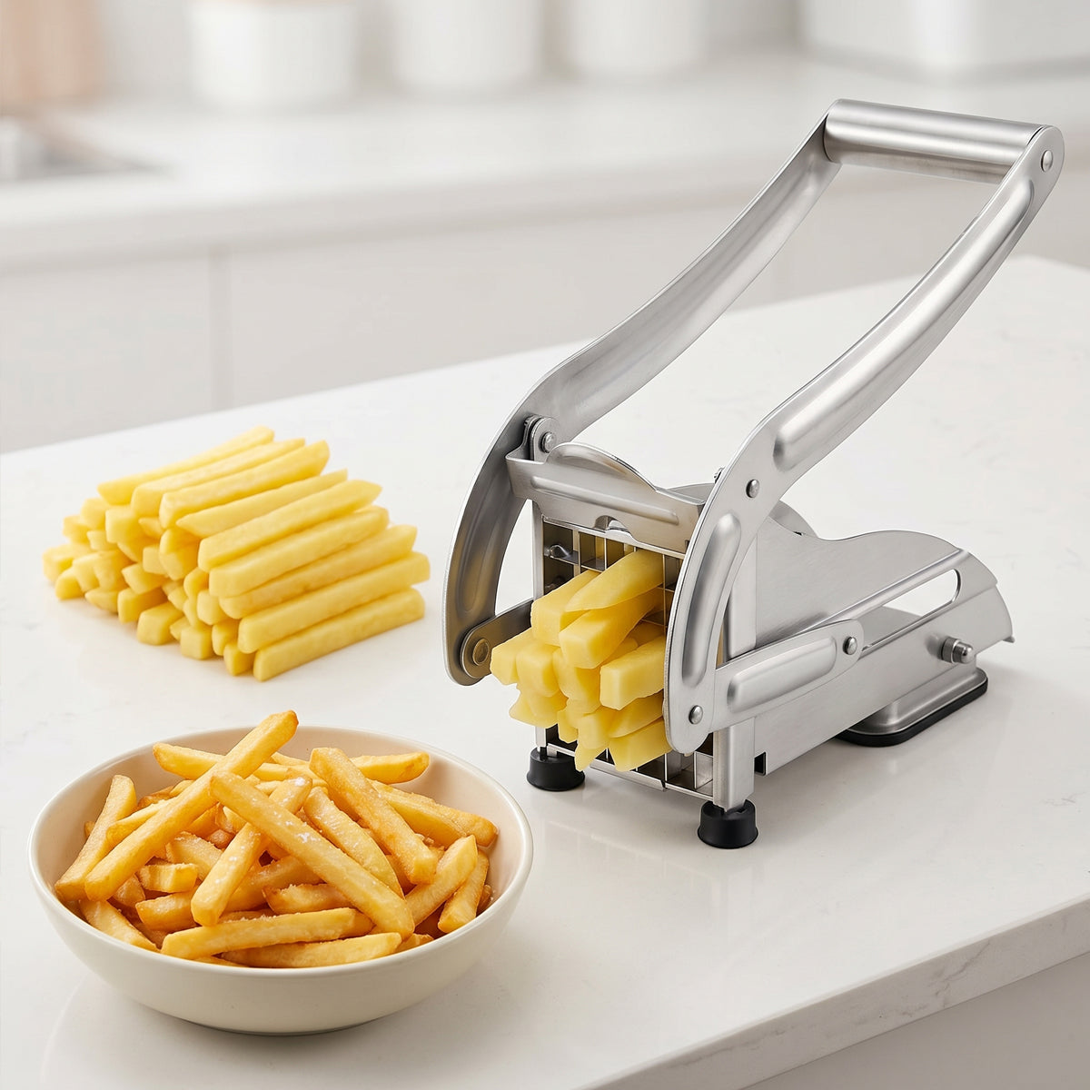 Stainless Steel Manual Potato Cutter