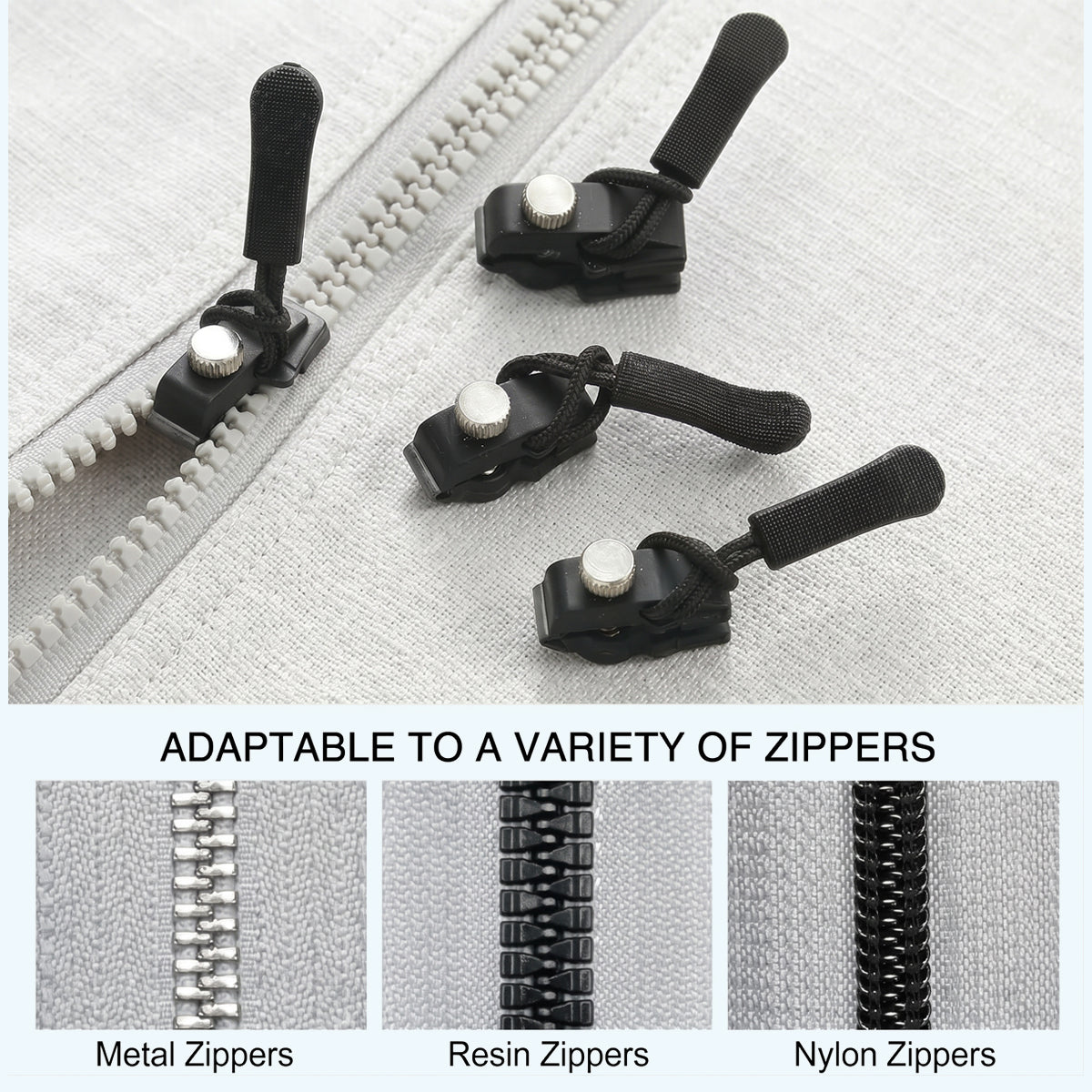 Removable Universal Zipper Repair Kit