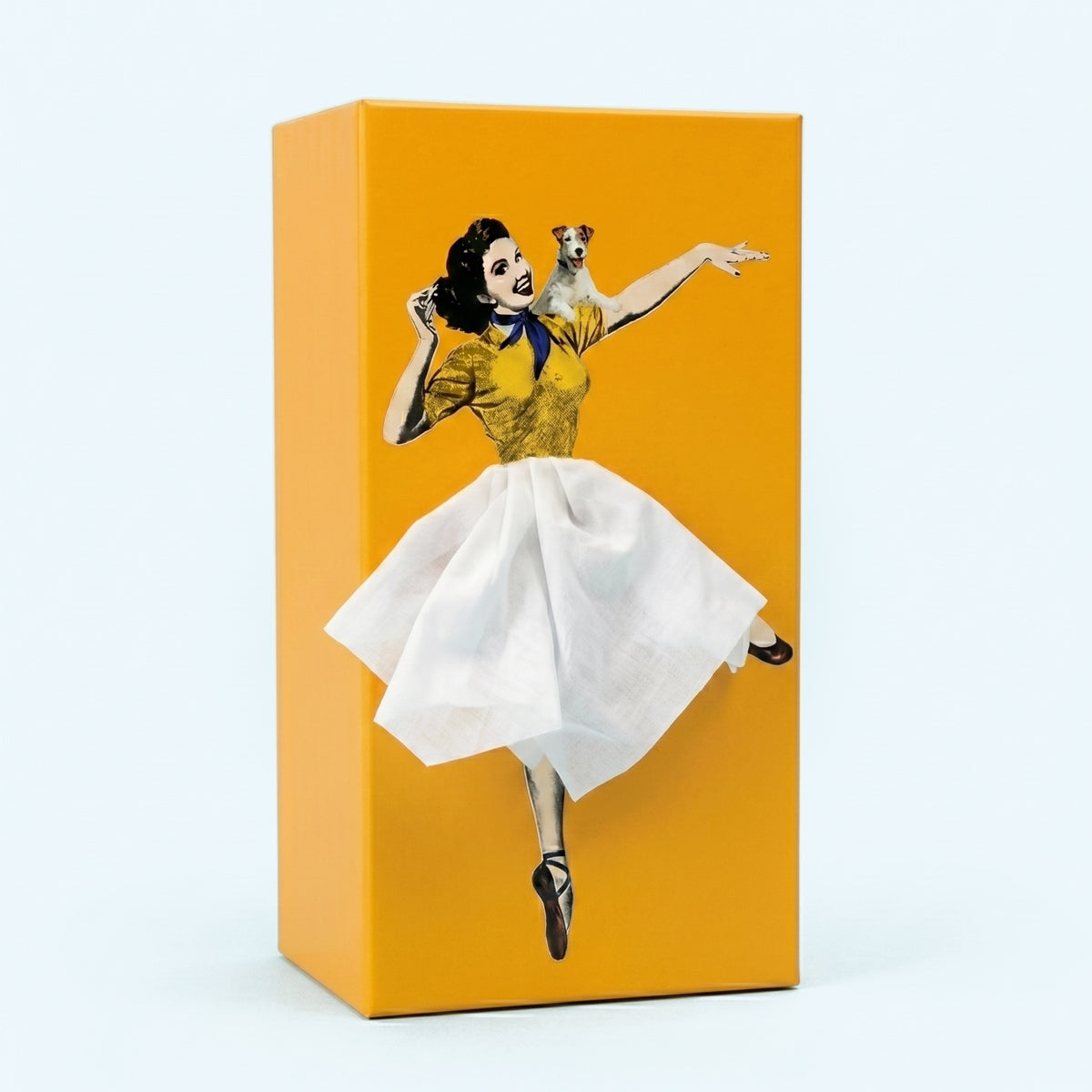 Flying Skirt Tissue Box