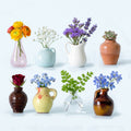 Cute Plant Vase Fridge Magnets