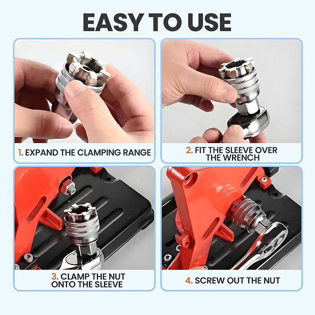 Multi-Function Universal Socket Wrench Tool