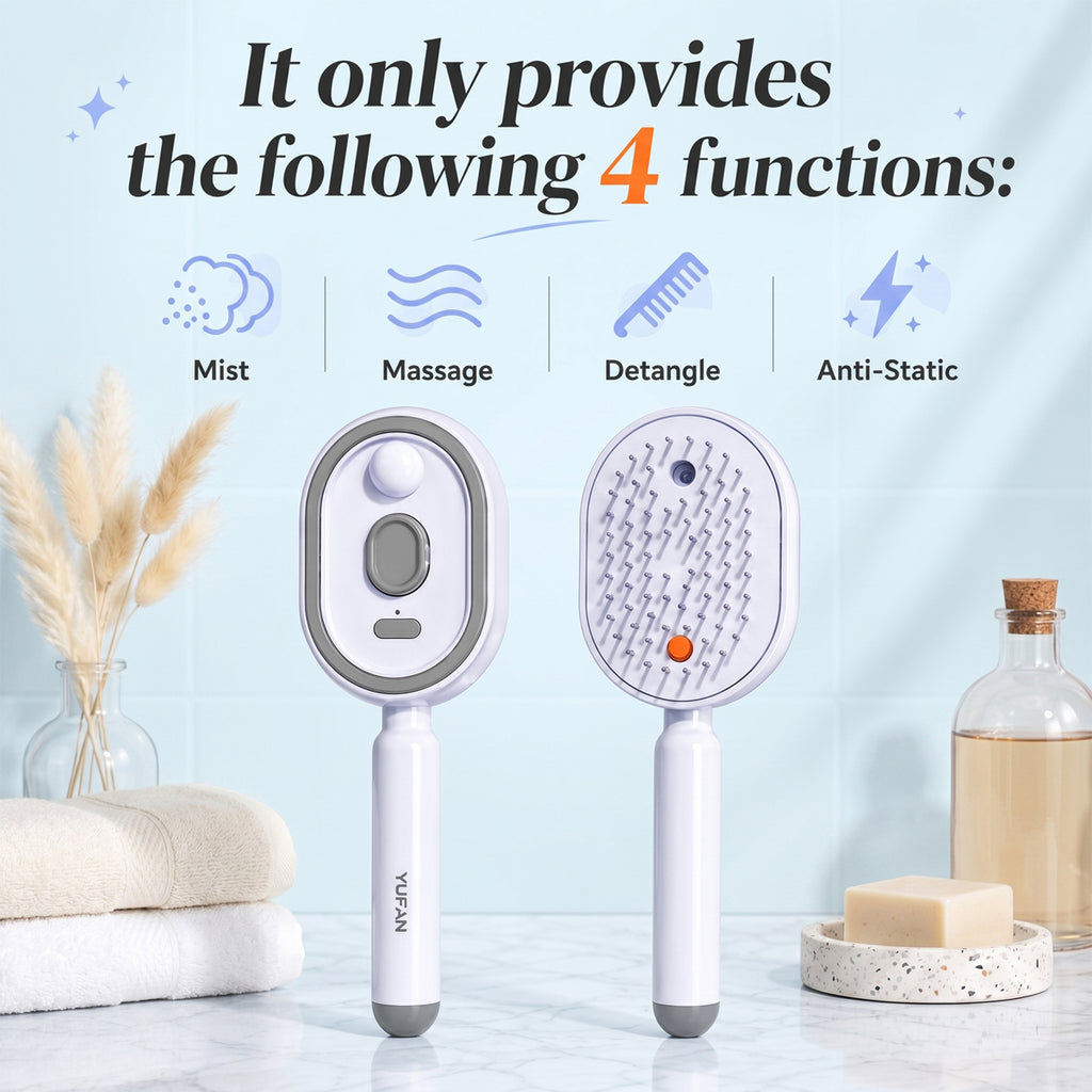 Electric Steam Hair Brush