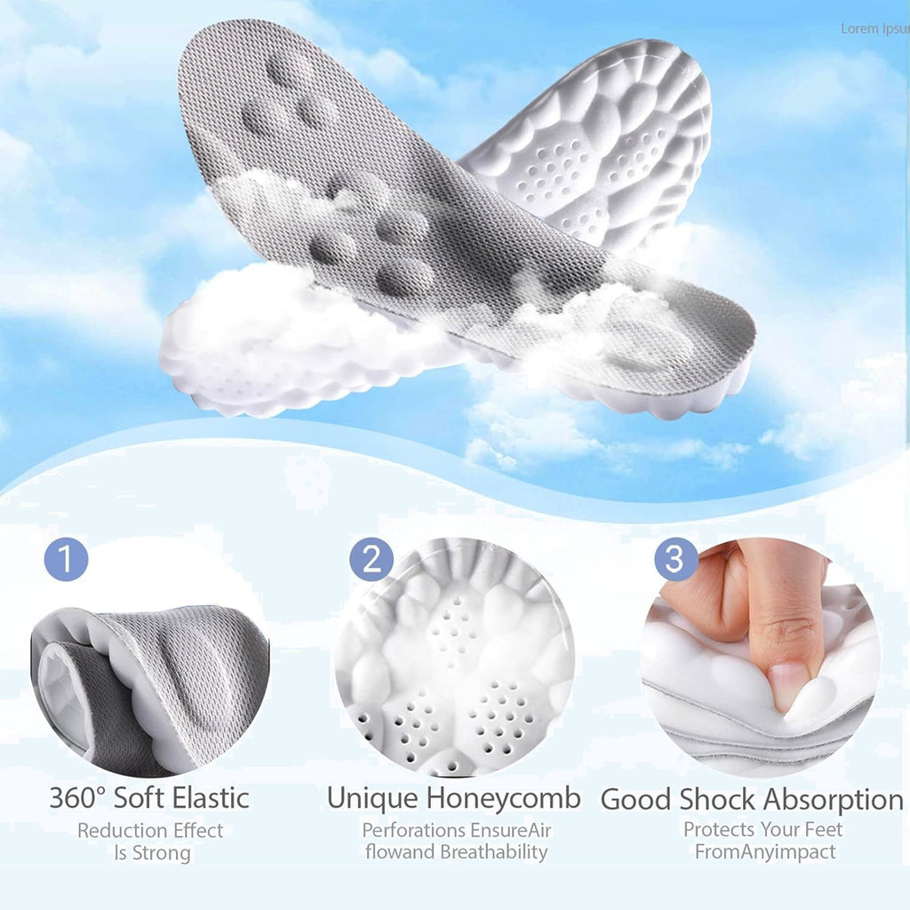 Super Soft 4D Cloud Technology Insole