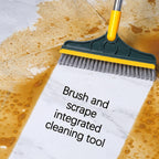 2-in-1 Floor Scrub Brush with Squeegee