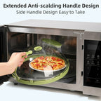 Microwave Splatter Cover with Water Steamer