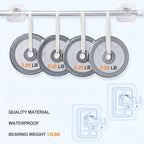 Curtain Rod Brackets with Clips