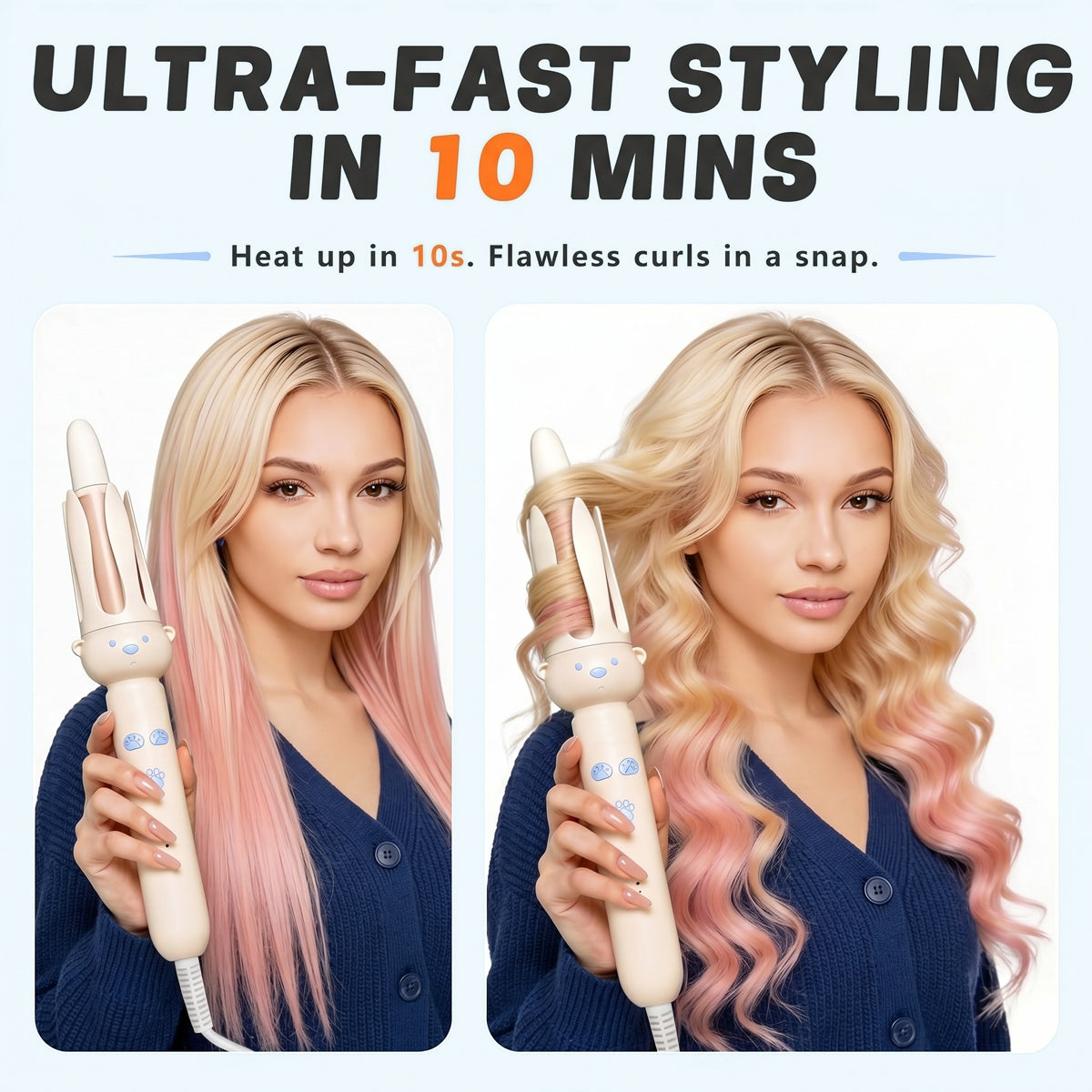 Automatic Rotating Curling Iron