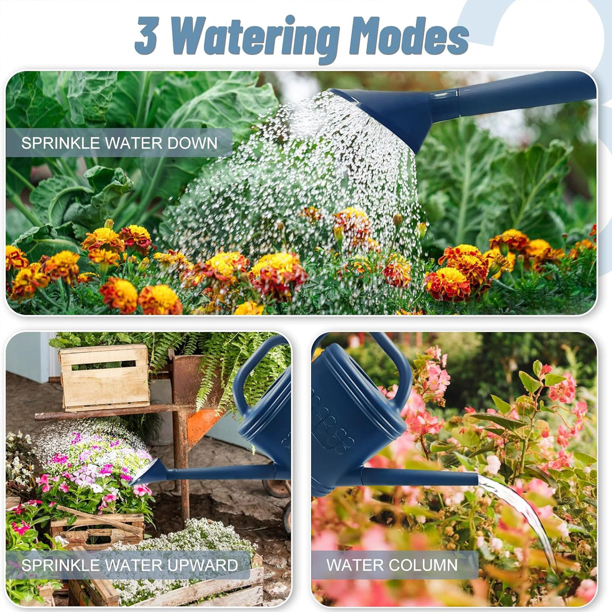 2 Gallon Outdoor Watering Can