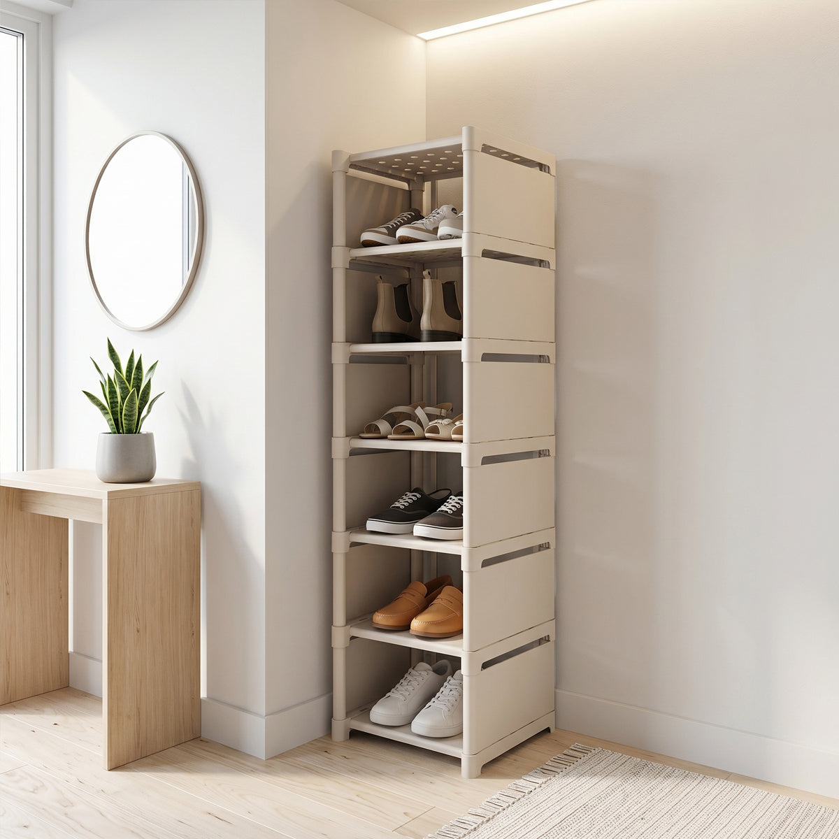7-Tier Slim Shoe Rack