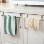 Stainless Steel Over Cabinet Towel Rack