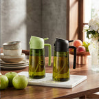 2-in-1 Olive Oil Sprayer & Dispenser Bottle
