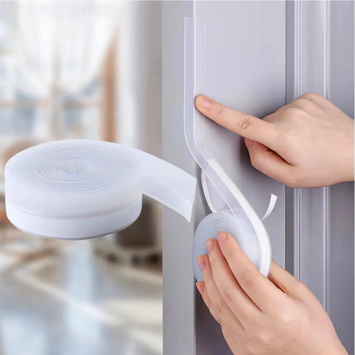 Self-Adhesive Weather Stripping Door Seal Strip