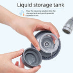 Soap Dispensing Steel Wool Dish Brush