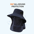 UV Protection Sun Hat with Neck Flap