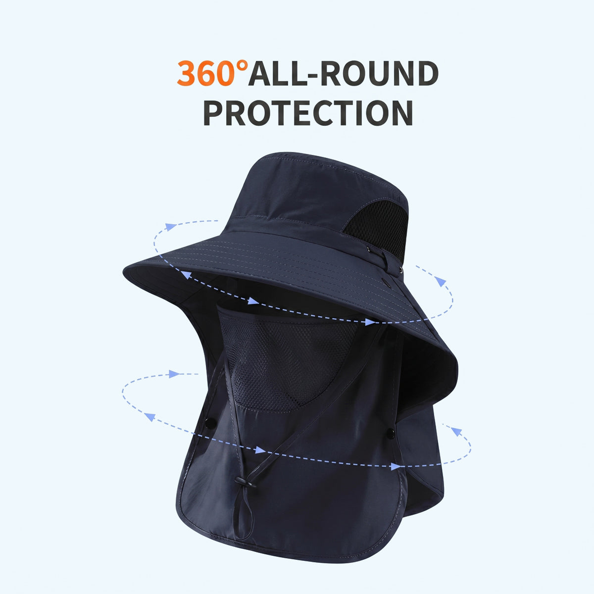 UV Protection Sun Hat with Neck Flap