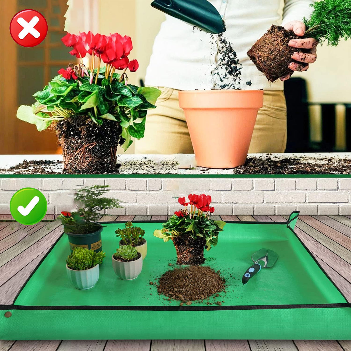 Waterproof Foldable Gardening Planting Mat