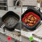 Reusable Silicone Air Fryer Basket Liner