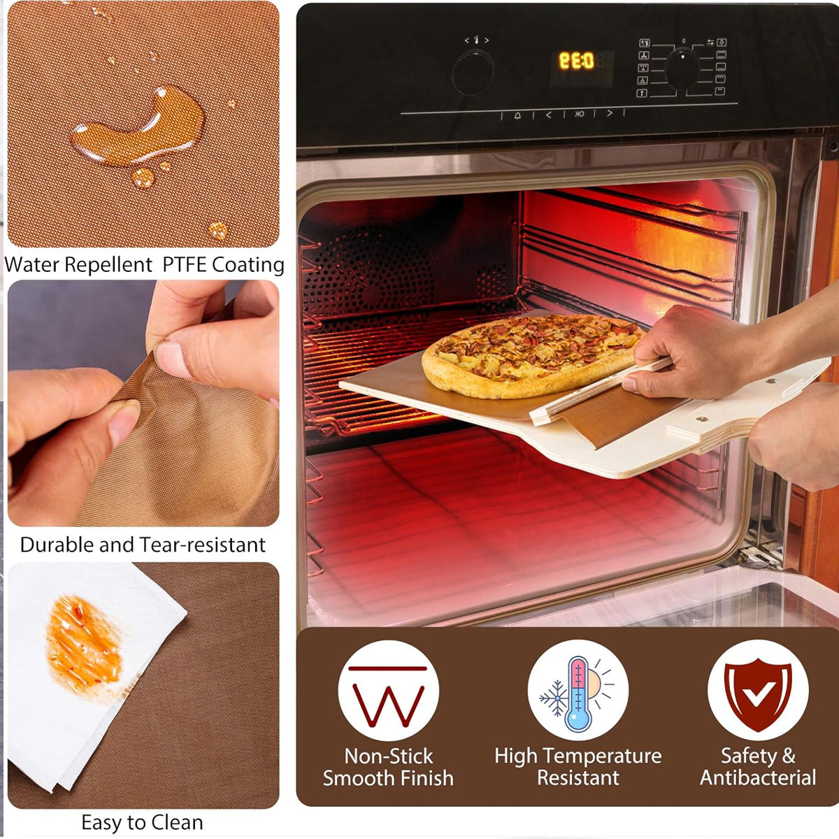 Non-Stick Sliding Pizza Peel