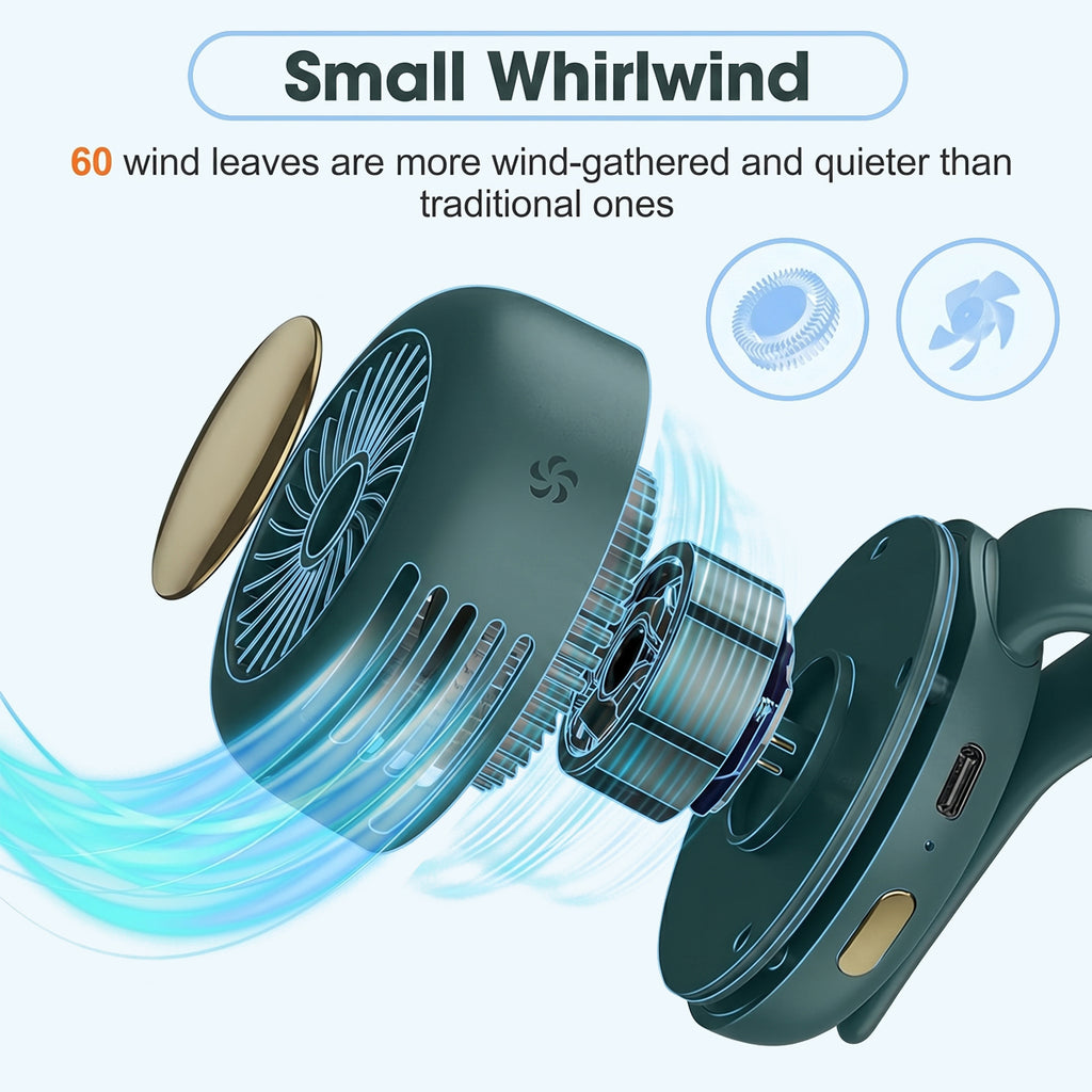 Portable Bladeless Clip On Fan