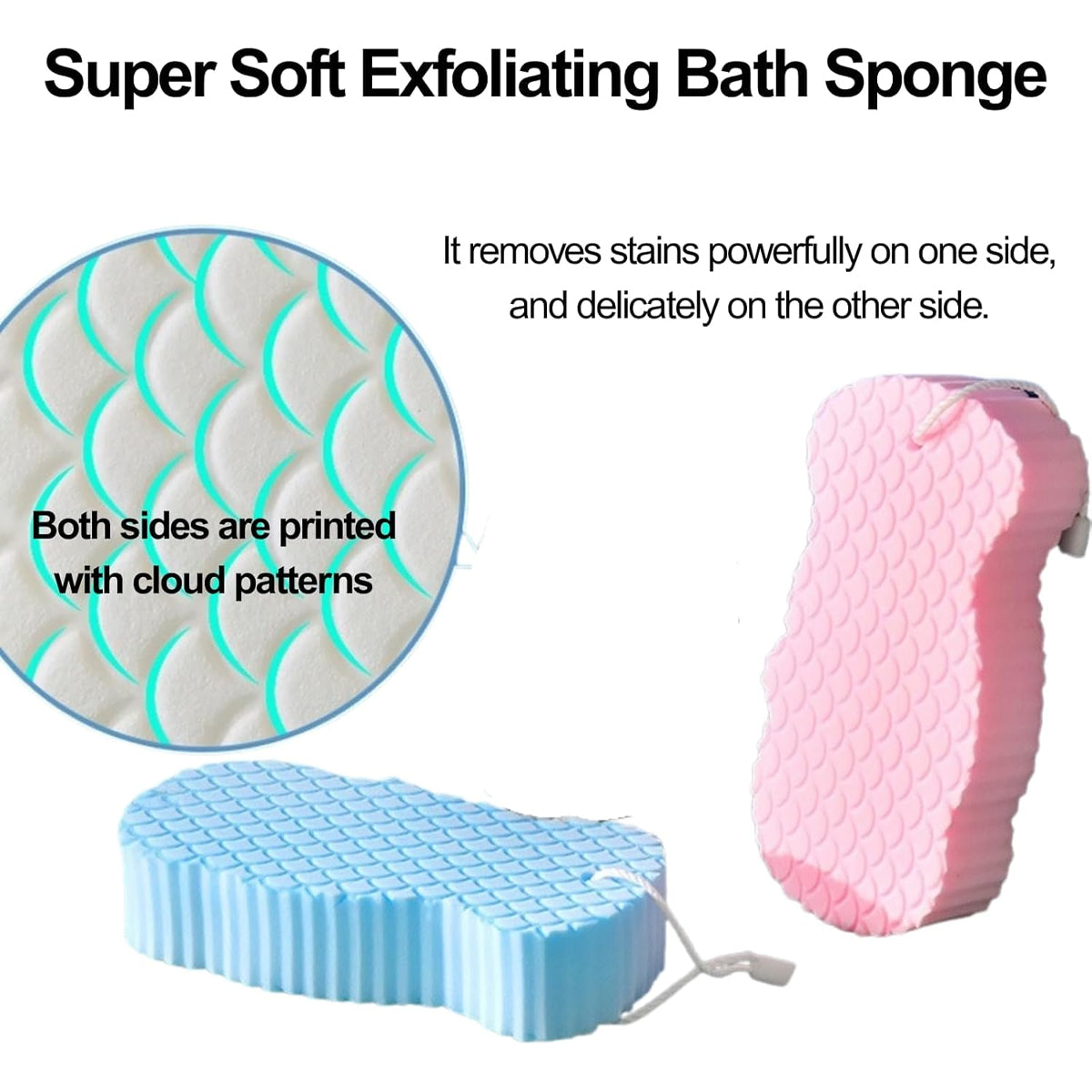Super Soft Exfoliating Bath Sponge