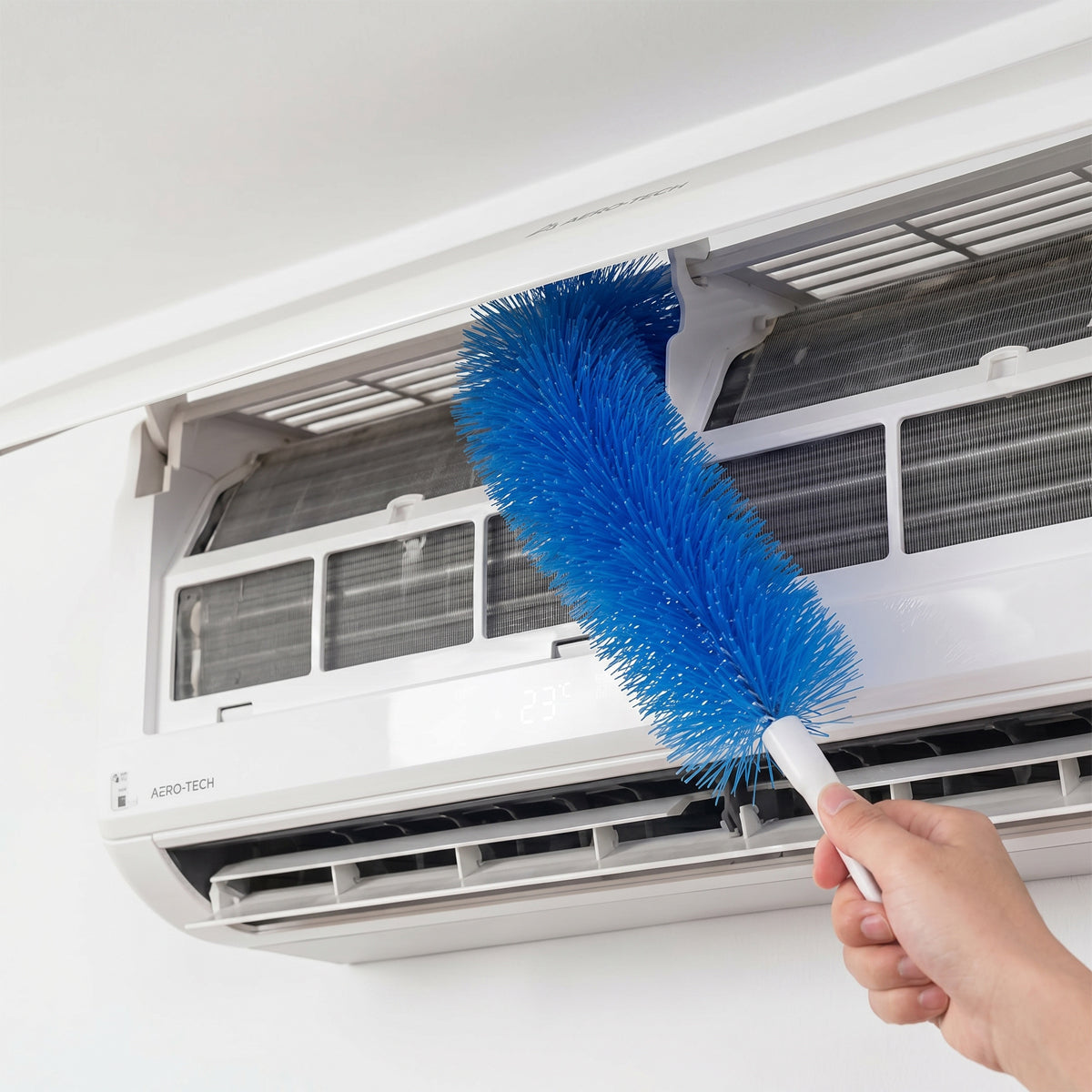 Bendable Microfiber Fan Cleaning Brush