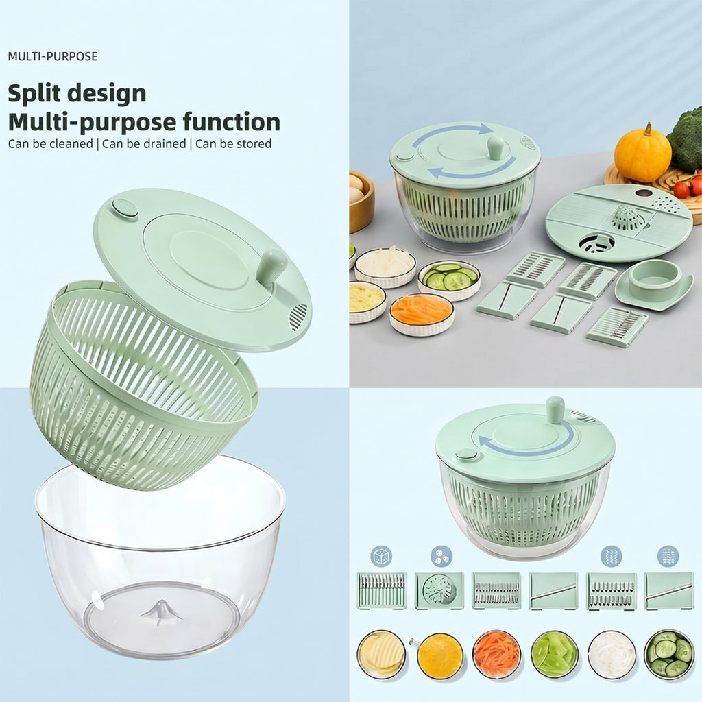 3-in-1 Salad Spinner Set