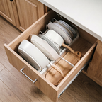 Expandable Pot Lid & Pan Organizer Rack