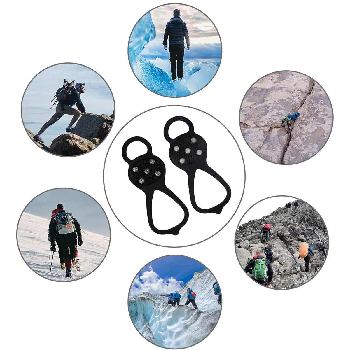 Universal Non-Slip Shoe Grips