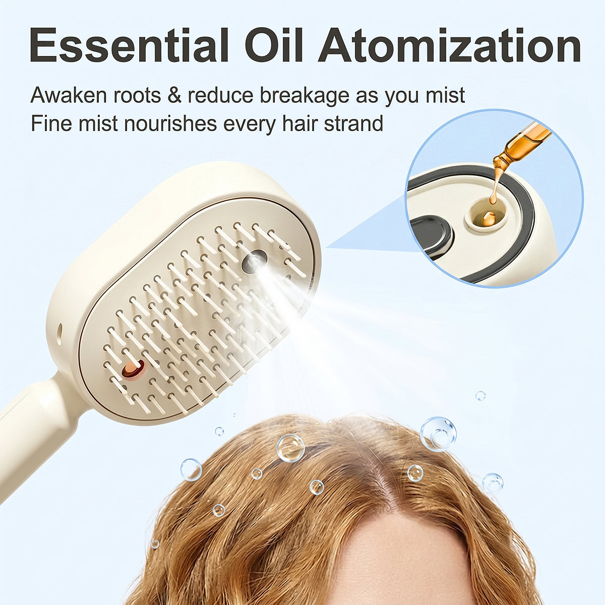 Electric Steam Hair Brush