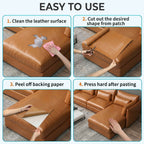 Self-Adhesive Leather Repair Patch