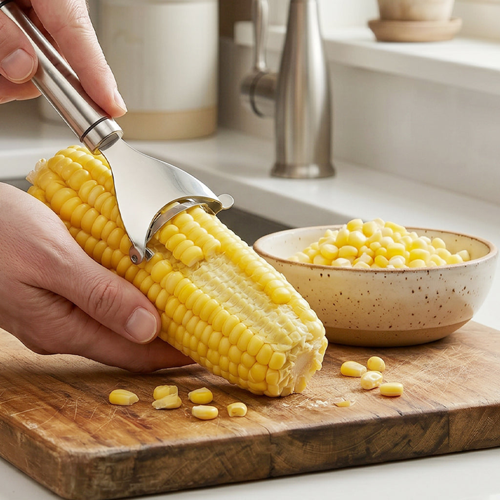 Stainless Steel Corn Peeler