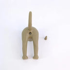 Funny Pooping Dog Butt Toothpaste Topper