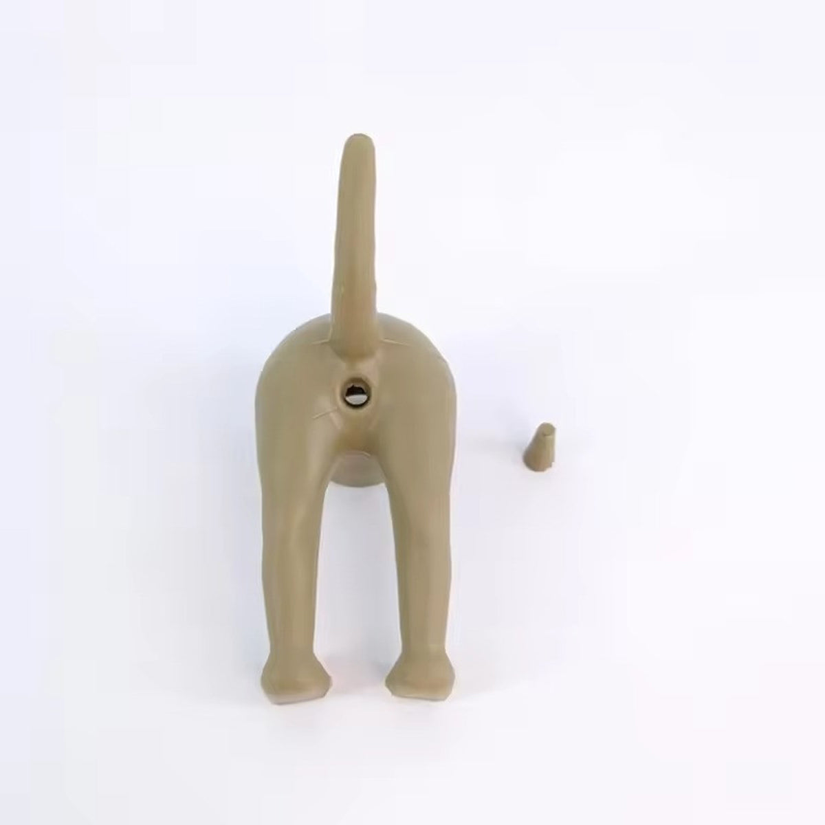 Funny Pooping Dog Butt Toothpaste Topper