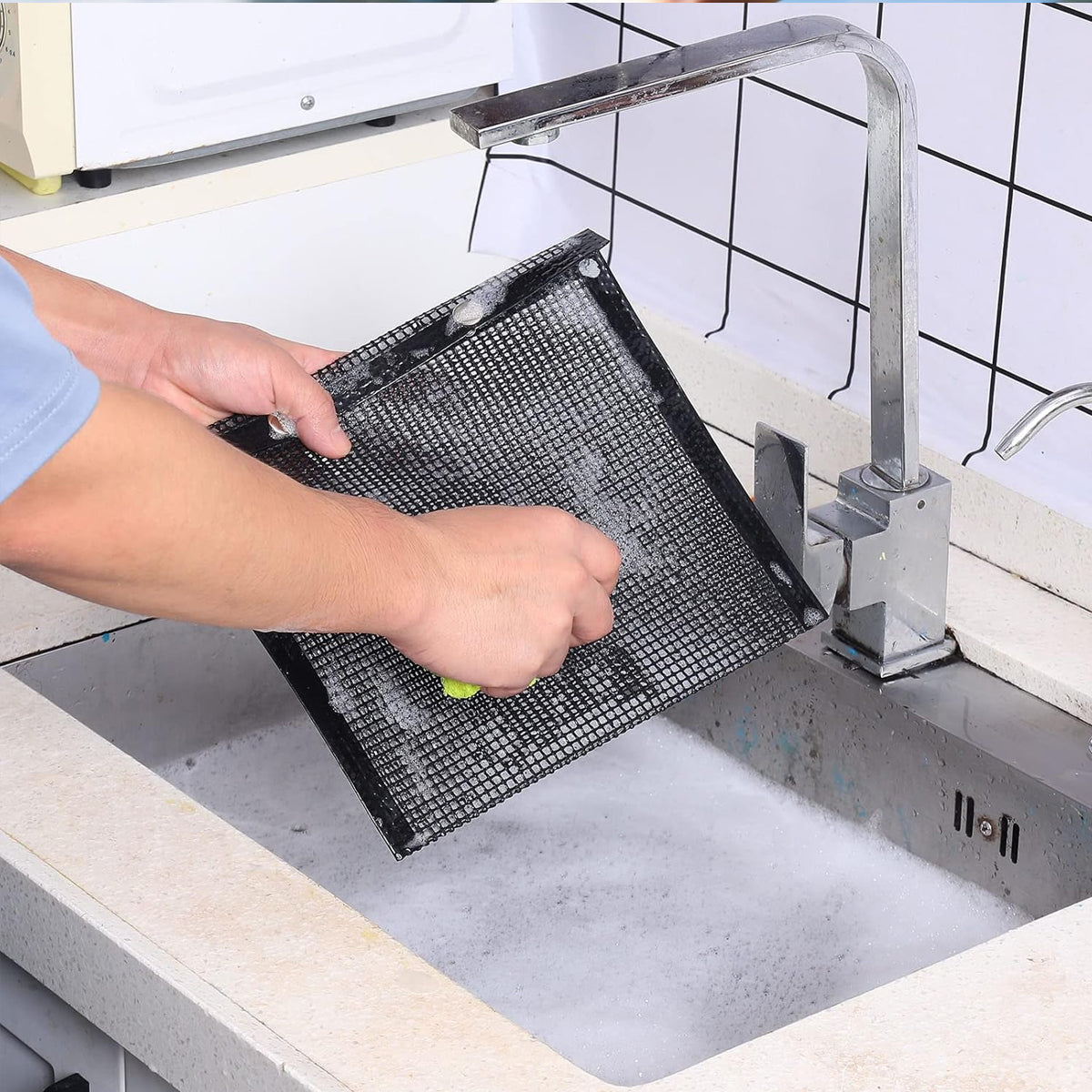 Reusable Non-Stick BBQ Grill Mesh Bags