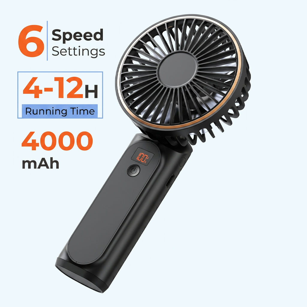 Portable Rechargeable Handheld Fan