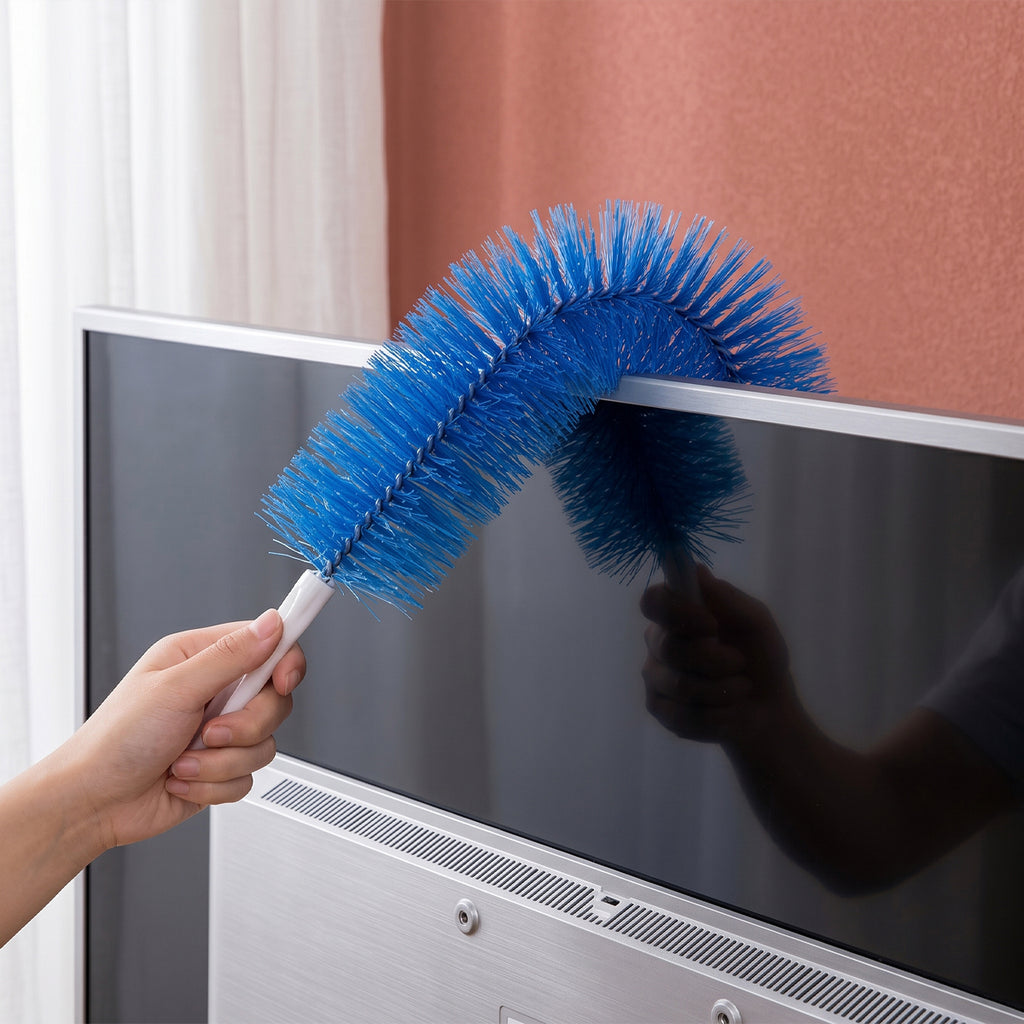 Bendable Microfiber Fan Cleaning Brush
