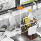Stainless Steel Sponge Holder Sink Organizer