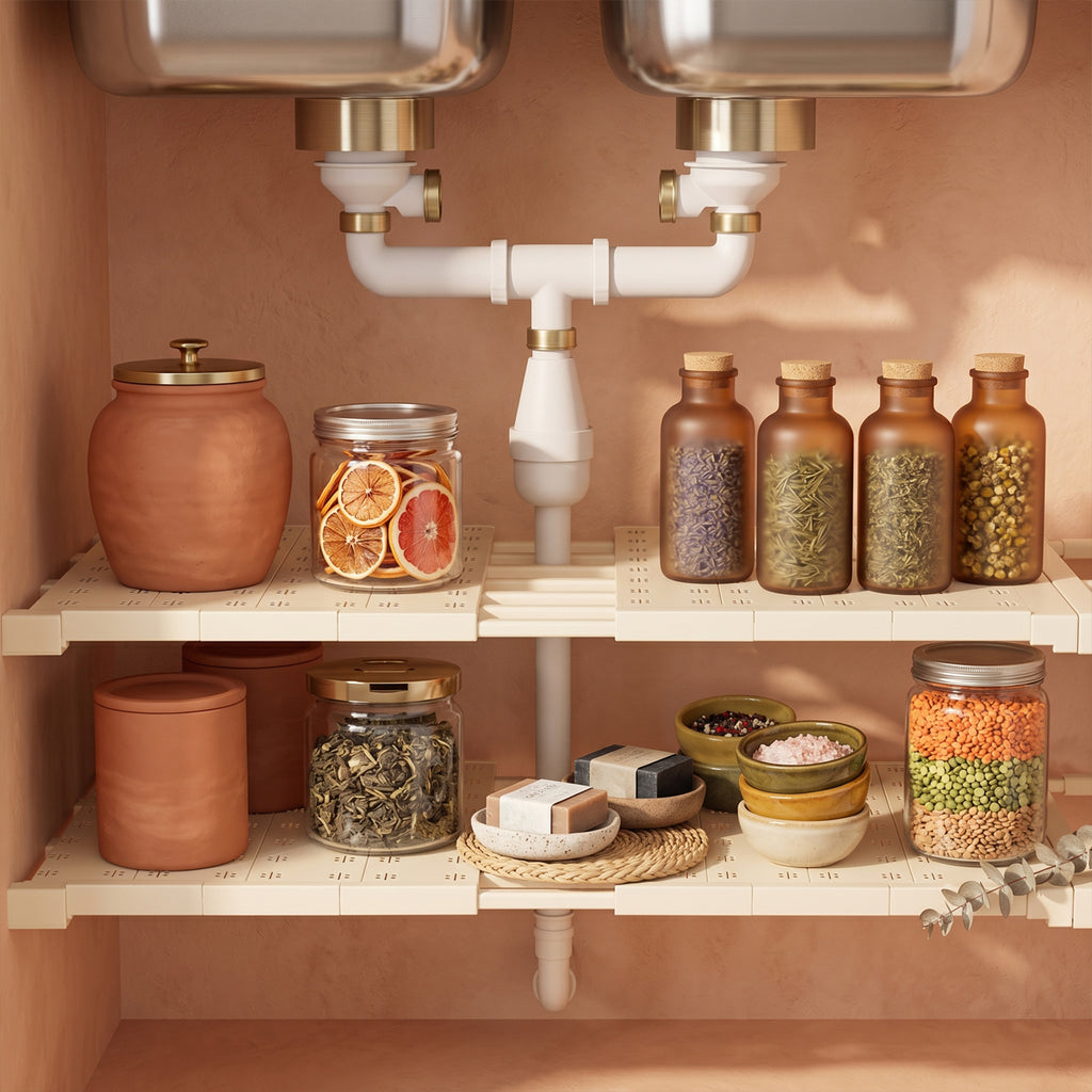 Expandable Closet Tension Shelf