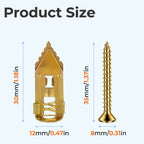 Self-Drilling Drywall Anchors Kit