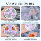 3 Packs Reusable Washing Machine Filter Bags