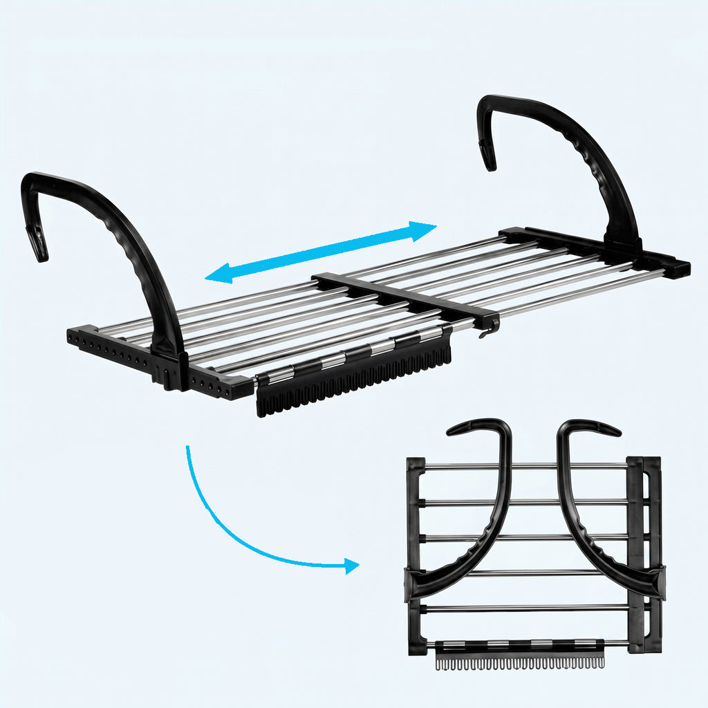 Extendable Stainless Steel Radiator Clothes Airer