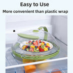 Microwave Splatter Cover with Water Steamer