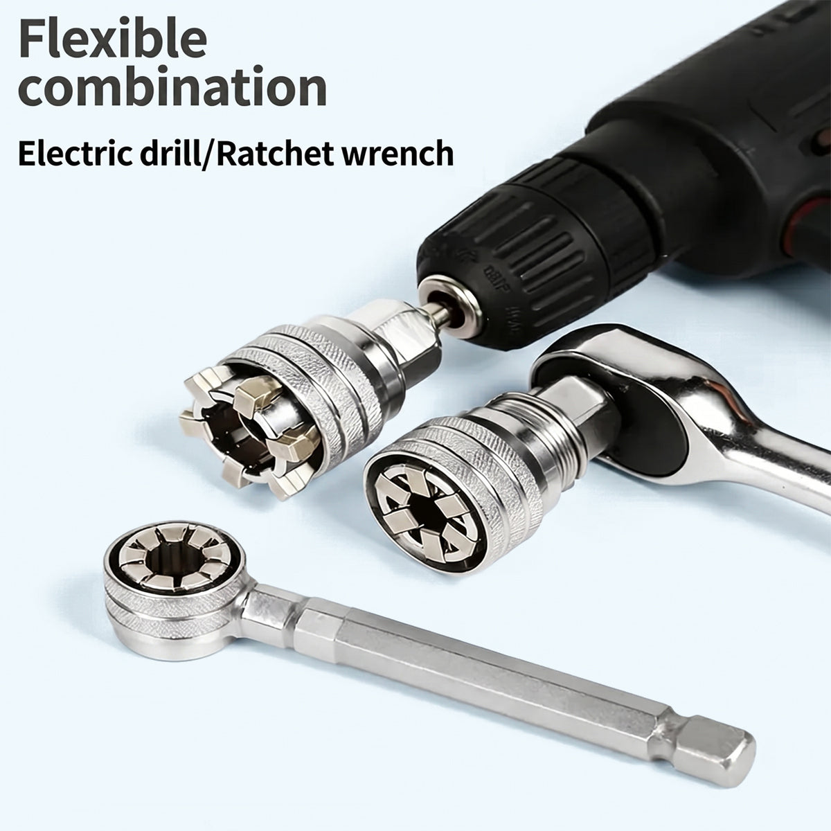 Multi-Function Universal Socket Wrench Tool