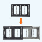 Expandable Pan & Pot Lid Rack Organizer