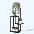 Wooden Flower Storage Shelf
