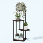 Wooden Flower Storage Shelf
